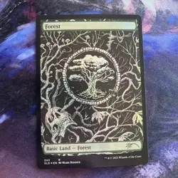 MTG✨UNFATHOMABLE CRUSHING BRUTALITY Forest Artist Proof ✨Mark Riddick - Image 1