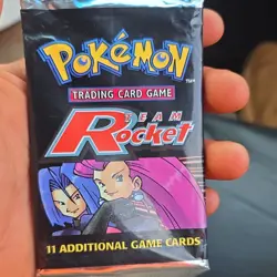Pokemon Team Rocket Booster Pack 11 Cards Wizards of the Coast 2000 English - Image 1