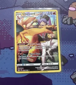Pokemon Charizard TG03/TG30 Brilliant Stars Rare Regular Finish TCG Card - Image 1