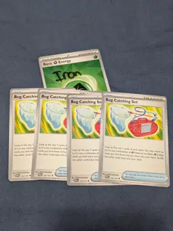 4x Bug Catching Set Playset | Pokemon TCG | TWM 144, PRE 102 | NM - Image 1