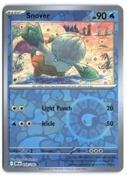 Snover 059/182 - SV10: Destined Rivals Reverse Holo NM Pokemon TCG - Image 1
