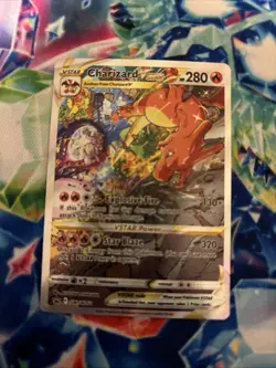 Charizard VSTAR SWSH262 Full Art Holo Pokemon TCG Promo Card Near Mint Condition - Image 1