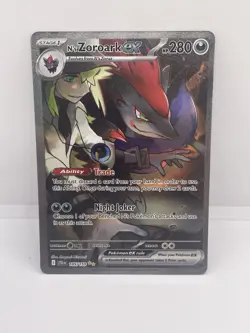 N's Zoroark ex SV09: Journey Together #185/159 Pokemon Card - Image 1