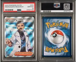 Professor's Research 241/198 SV01: Scarlet & Violet Base Set Holo PSA 10 - Image 3