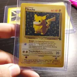 Pokemon Pikachu set of 3 cards base set neo and promo - Image 2