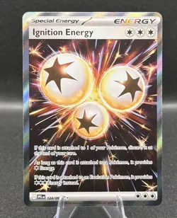 Pokemon Ignition Energy 124/094 Ultra Rare Holo (NM) - Image 1