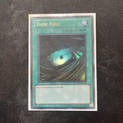 Yugioh Dark Hole TU05-EN001 Ultra Rare LP/MP 2 available! - Image 1