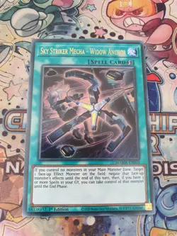 Yu-Gi-Oh! Sky Striker Mecha - Widow Anchor MAMA-EN010 1st Edition Ultra Rare - Image 1