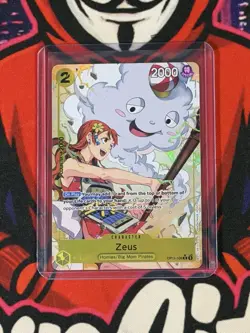 One Piece TCG - A Fist Of Divine Speed OP11-106 Zeus Alt Art - NM - English - Image 1