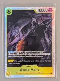 Gecko Moria OP14-104 SR Super Rare EN NM One Piece TCG - Image 1