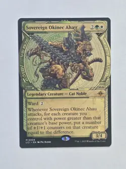 Sovereign Okinec Ahau - Showcase - Lost Caverns- Near Mint - MTG - Image 1