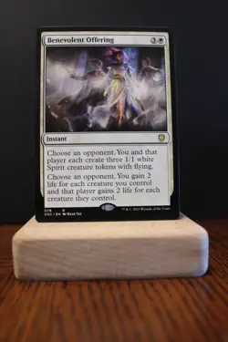 Benevolent Offering Rare NM Crimson Vow MTG Magic The Gathering Cards | ManaFam - Image 1