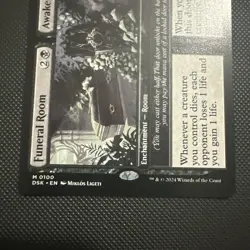 MTG - Funeral Room / Awakening Hall - Regular Mythic #100 - Duskmourn - Image 2