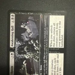 MTG - Funeral Room / Awakening Hall - Regular Mythic #100 - Duskmourn - Image 3