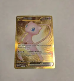 Pokemon Mew Ex #205/165 MEW English 151 Hyper Rare Gold - Image 1