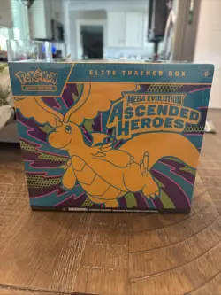 Pokemon TCG Mega Evolution Ascended Heroes ETB Factory Sealed - Image 1