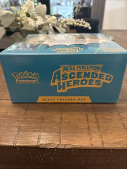 Pokemon TCG Mega Evolution Ascended Heroes ETB Factory Sealed - Image 5