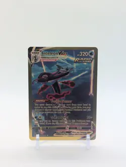 Pokemon🔥INTELEON VMAX 266/264🔥GOLD FOIL Custom Card🔥Fusion Strike🔥 - Image 1