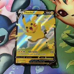 Pikachu V - Promo Holo SWSH: Sword & Shield Promo Cards SWSH143 NM Pokemon TCG - Image 1