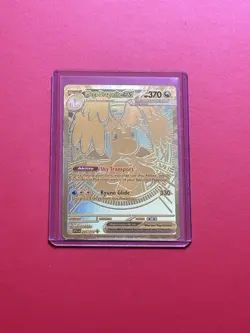 Mega Dragonite Ex 295/217 GOLD HYPER RARE POKEMON ASCENDED HEROES - Image 3