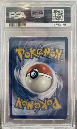 2019 POKEMON SUN & MOON TEAM UP #14 CHARIZARD-REVERSE FOIL PSA 8 - Image 2