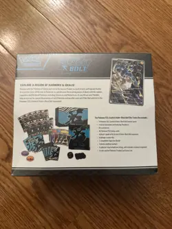 Pokemon TCG Scarlet & Violet Black Bolt Elite Trainer Box Damaged - Image 3