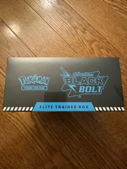 Pokemon TCG Scarlet & Violet Black Bolt Elite Trainer Box Damaged - Image 5