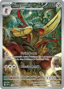 Kingambit - SVP130 - SVP Black Star Promos NM, English Pokemon SVP Black Star Pr - Image 1