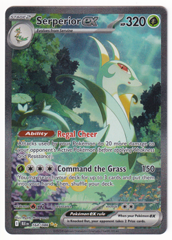 Pokemon TCG Serperior ex 164/086 Black Bolt - Special Illustration Rare - Image 1