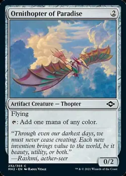 Ornithopter of Paradise - Light Play MTG Modern Horizons 2 - Image 1