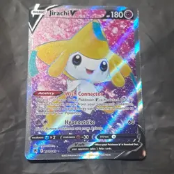 Pokemon TCG Jirachi V 170/189 Astral Radiance Holo Full Art Ultra Rare 2022 180… - Image 1