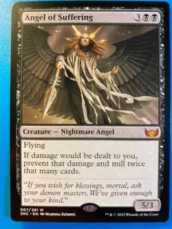 MTG 1x Angel of Suffering # 67 Streets of New Capenna Magic the Gathering x1 NM - Image 1