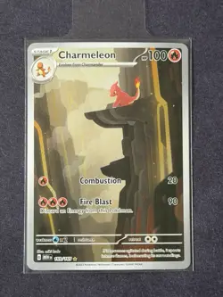 Charmeleon 169/165 Illustration Rare Pokemon Sv: Scarlet & Violet 151 Holo - Image 1