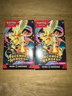 2 Pokemon Ascended Heroes Booster Bundles NEW & SEALED - PAIR (2) - Image 1