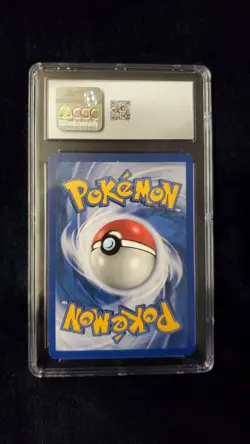 2000 Pokemon Team Rocket's Meowth Black Star Promo #18 CGC 8 NM/Mint WotC League - Image 4