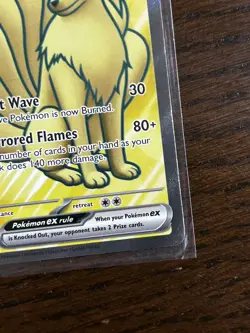 Pokemon TCG Ninetales ex 186/165 SV 151 Ultra Rare Full Art Holo NM - Image 5