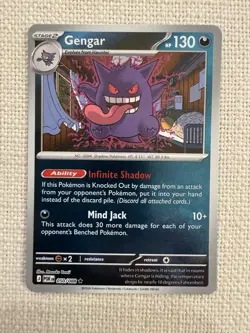 Pokemon Gengar Perfect Order Rare Reverse Holo 50/88 NM - Image 1