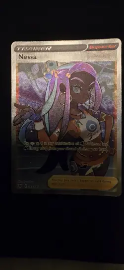 Pokemon Vivid Voltage Full Art Ultra Rare Nessa 183/185 NM/M - Image 1