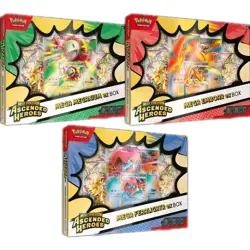 3x Pokemon TCG - Ascended Heroes - Mega ex Box (1 of each type ) - Brand New - Image 1