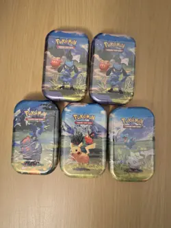 Pokemon TCG: 5 x Ascended Heroes Mini Tin - Brand New & Sealed - Image 1