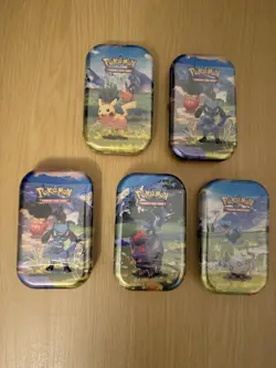 Pokemon TCG: 5 x Ascended Heroes Mini Tin - Brand New & Sealed - Image 3