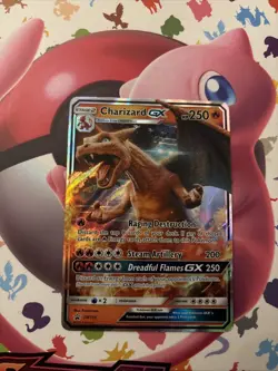 Charizard GX SM195 – Sun Moon Black Star Promo – Pokemon TCG – NM- / LP+ - Image 1