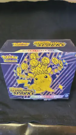 Pokemon Surging Sparks Elite Trainer Box ETB Sealed New TCG Box Bay130 - Image 1