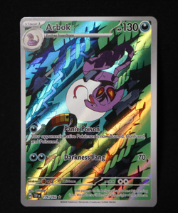 Arbok 176/162 AR - Temporal Forces Art Rare Near Mint Pokemon TCG - Image 1