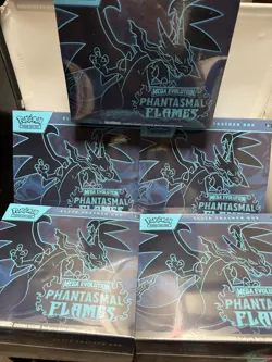 Pokemon TCG Mega Evolution Phantasmal Flames Elite Trainer Box New Sealed - Image 5