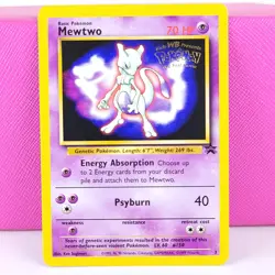 Pokemon Mewtwo 3 Promo Wizards Black Star Promos MP - Image 1