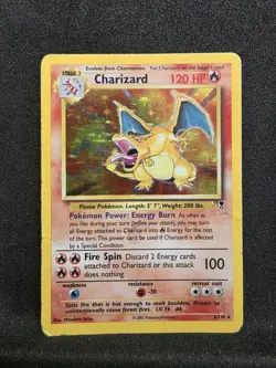 Vintage Pokemon - Legendary Collection - Unlimited Charizard 3/110 Holo: HP+/MP- - Image 1