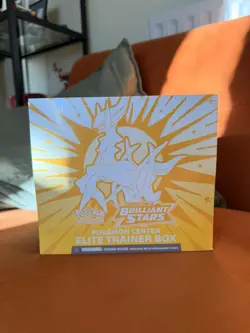 Pokemon TCG Brilliant Stars Elite Trainer Box Pokemon Center - Sealed - Image 1