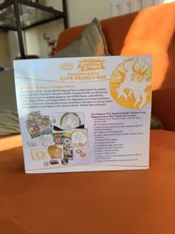 Pokemon TCG Brilliant Stars Elite Trainer Box Pokemon Center - Sealed - Image 2