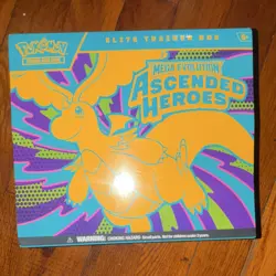 Pokemon Mega Evolution Ascended Heroes Elite Trainer Box Booster Promo Sleeves - Image 1